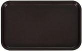 Поднос увеличенный Luxstahl 530х330 мм темно-коричневый