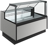 Витрина холодильная Carboma BAVARIA 4 GC110 SM 1,25-1 (версия 2.0) (без боковин)