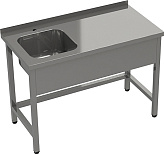 Ванна моечная одинарная бизнес Simeco ВМ1ЕЛ1507