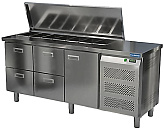 Стол холодильный для салатов КАМИК СОН-1418563К