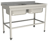 Ванна моечная Restoinox ВМЦ-2/12/7-БО-ЭН