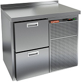 Стол холодильный HICOLD GN 2 BR2 TN