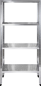 Стеллаж кухонный Luxstahl СРП-1800x2000x600