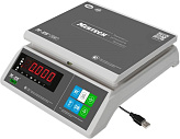 Весы настольные Mertech M-ER 326 AFU-15.1 "Post II" LED USB-COM