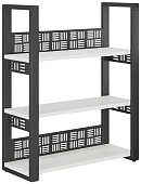 Стеллаж открытый КОБОР SО3-120/36 black/premium