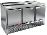 Стол для салатов HICOLD SLE1-111GN (1/3) с крышкой
