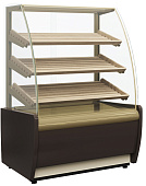 Витрина хлебная Carboma K70 N 0,9-2 LIGHT (без стекла Техно)