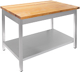 Стол кондитерский Luxstahl СК-18/8 (полка)