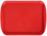 Поднос Luxstahl 415х305 мм красный