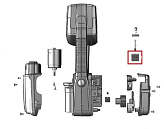 Зубчатая рейка узла сварки Hualian для стреппинг машины KZ-13/16