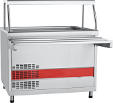 Прилавок холодильный Abat ПВВ(Н)-70КМ-02-НШ кашир.