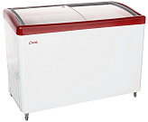Ларь морозильный Снеж МЛГ-400 красный