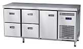 Стол холодильный Abat СХС-60-02 (1 дверь, 4 ящика, без борта)