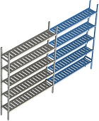 Стеллаж модульный линейный дополнительный POLAIR LOAD.ME POLY 18AL.5PP30.07Е