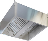 Зонт вытяжной с подсветкой Restoinox ЗВЦКП-30/12