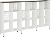 Стеллажная система КОБОР SQ-3Х6 white/charlston