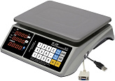 Весы настольные Mertech M-ER 328 AC-6.1 "TOUCH-M" LED (RS232/USB)