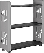 Стеллажная система КОБОР SM3-90/30 aluminum/wood
