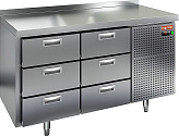 Стол морозильный HICOLD GN 33 BR3 BT