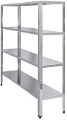 Стеллаж кухонный Luxstahl СР-1800x1600x300/4