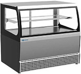 Витрина кондитерская KAYMAN KВК-950М кассовая люкс серый матовый